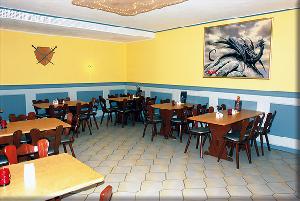 Sitzecke im großen Saal der RittersBurg